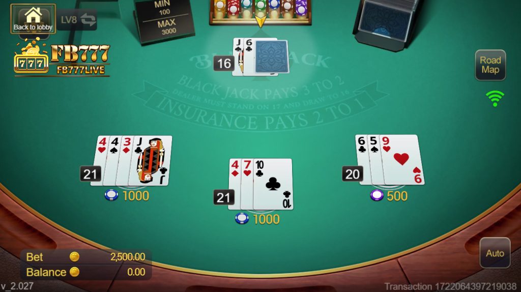 Standard blackjack scoring system that beginners need to know